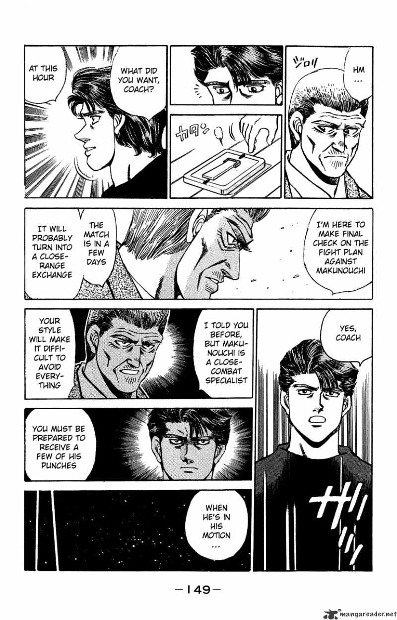 Hajime no Ippo: Fighting Spirit, Chapter 158 image 07